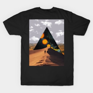 On My Way - Surreal/Collage Art T-Shirt